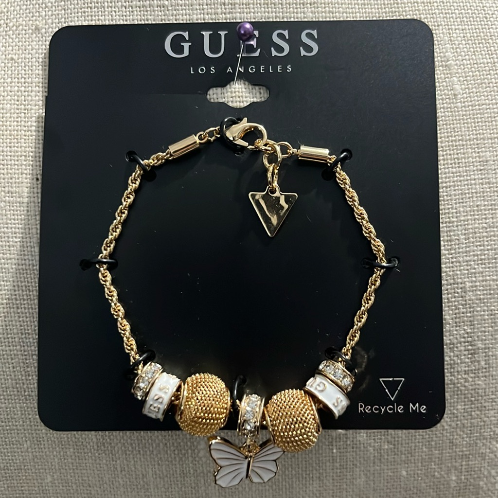 Guess Gold-Tone Butterfly Bracelet 25$